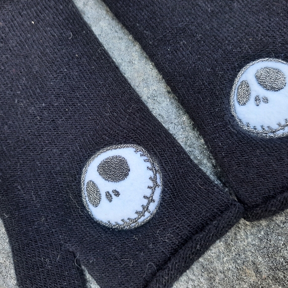Y2K Nightmare Before Christmas Arm Warmers Jack Skellington - Picture 2 of 10